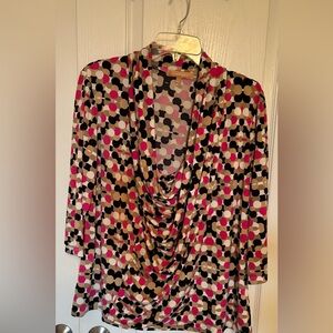 Ellen Tracy 2X blouse